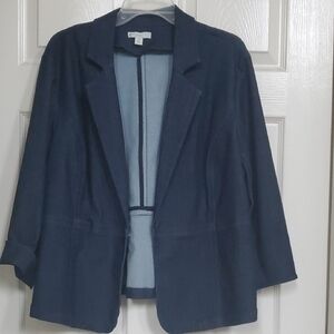 Classic Denim Navy Women's Blazer